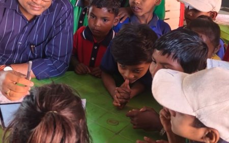 ଜିଲ୍ଲା ଶିକ୍ଷା ଅଧିକାରୀ ମାଲକାନଗିରିଙ୍କ ହଠାତ୍ ଝରାପାଲ୍ଲୀ ଓ ପଦ୍ମଗିରି ଗ୍ରାମପଞ୍ଚାୟତର ବିଭିନ୍ନ ସ୍କୁଲ ପରିଦର୍ଶନ