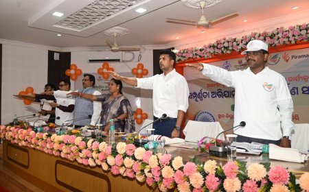 ସମ୍ପୂର୍ଣ୍ଣତା ଅଭିଯାନ ୨.୦ର ଶୁଭାରମ୍ଭ*    *ଜନସହଭାଗିତା ସହିତ ଜିଲ୍ଲାସ୍ତରରେ ବ୍ୟାପକ ସଚେତନତା