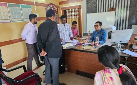 ଉପଜିଲ୍ଲାପାଳ ଙ୍କ ଦ୍ୱାରା ରେଗୁଲେସନ ୨/୫୬ କେଶ ର ଶୁଣାଣି ଅନୁଷ୍ଠିତ