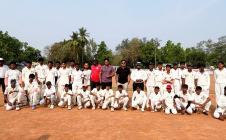 ୧୭ ବର୍ଷର କମ୍ ଗ୍ରୀଷ୍ମ କାଳୀନ କ୍ରିକେଟ ଟୁର୍ଣ୍ଣାମେଣ୍ଟ ର ଶୁଭାରମ୍ଭ।