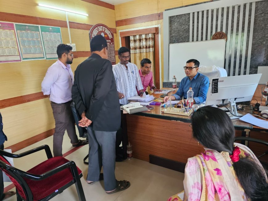 ଉପଜିଲ୍ଲାପାଳ ଙ୍କ ଦ୍ୱାରା ରେଗୁଲେସନ ୨/୫୬ କେଶ ର ଶୁଣାଣି ଅନୁଷ୍ଠିତ