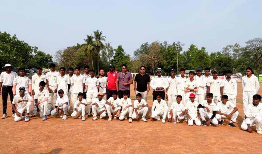 ୧୭ ବର୍ଷର କମ୍ ଗ୍ରୀଷ୍ମ କାଳୀନ କ୍ରିକେଟ ଟୁର୍ଣ୍ଣାମେଣ୍ଟ ର ଶୁଭାରମ୍ଭ।