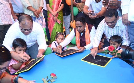 ମାଲକାନଗିରିରେ ପ୍ରବେଶ ଉତ୍ସବ ଓ ଖଡ଼ି ଛୁଆଁ କାର୍ଯ୍ୟକ୍ରମ ଅନୁଷ୍ଠିତ