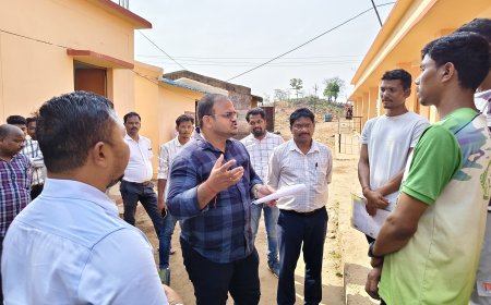 ସେତୁ ଓ ଜନମନ ଯୋଜନା କାର୍ଯ୍ୟର ଅନୁଧ୍ୟାନ*ନାରିଙ୍ଗଝୋଲାକୁ ଏକ ଆଦର୍ଶ ଗ୍ରାମ ଭାବେ ଗଢ଼ିବାକୁ ପ୍ରଶାସନର ଗୁରୁତ୍ୱ*