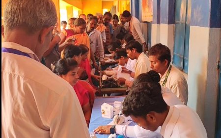 ବିଶ୍ୱ ମ୍ୟାଲେରିଆ ଦିବସ ଅବସରରେ ଉତ୍ତମ ମାଲିକ ଗ୍ରୁପ୍ ଅଫ୍ ଇନଷ୍ଟିଚ୍ୟୁଟର ମାଗଣା ମେଗା ଚିକିତ୍ସା ଶିବିର ଅନୁଷ୍ଠିତ।