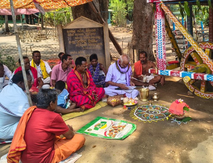 ସିରିପେଟା ଜଗନ୍ନାଥ ମନ୍ଦିର ରେ ଅକ୍ଷୟ ତୃତୀୟା ପାଳିତ