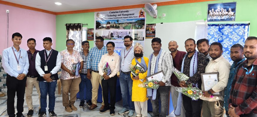 ସେଞ୍ଚୁରିଆନ ବିଶ୍ୱବିଦ୍ୟାଳୟ ପକ୍ଷରୁ ବିଶିଷ୍ଟ ସାର୍ବଜନୀନ ସେବା ପାଇଁ 30 "ସେଞ୍ଚୁରିଆନ ସାଥୀ"ଙ୍କୁ ସମ୍ମାନିତ କରାଯାଇଛି