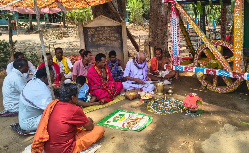 ସିରିପେଟା ଜଗନ୍ନାଥ ମନ୍ଦିର ରେ ଅକ୍ଷୟ ତୃତୀୟା ପାଳିତ