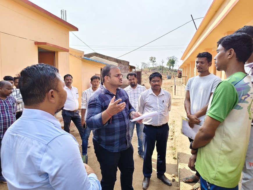 ସେତୁ ଓ ଜନମନ ଯୋଜନା କାର୍ଯ୍ୟର ଅନୁଧ୍ୟାନ*ନାରିଙ୍ଗଝୋଲାକୁ ଏକ ଆଦର୍ଶ ଗ୍ରାମ ଭାବେ ଗଢ଼ିବାକୁ ପ୍ରଶାସନର ଗୁରୁତ୍ୱ*