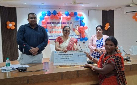 ଆଇନୀସେବା ପ୍ରାଧିକରଣଙ୍କ ଅନ୍ତର୍ଜାତୀୟ ଶ୍ରମିକ ଦିବସ ପାଳିତ।