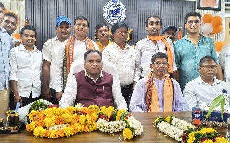 ମାଲକାନଗିରି  ଯୋଜନା ବୋର୍ଡ ଅଧ୍ୟକ୍ଷ ପଦଭାର ସମ୍ଭାଳିଲେ ବିଧାୟକ ନରସିଂହ ମାଡ଼କାମୀ ।