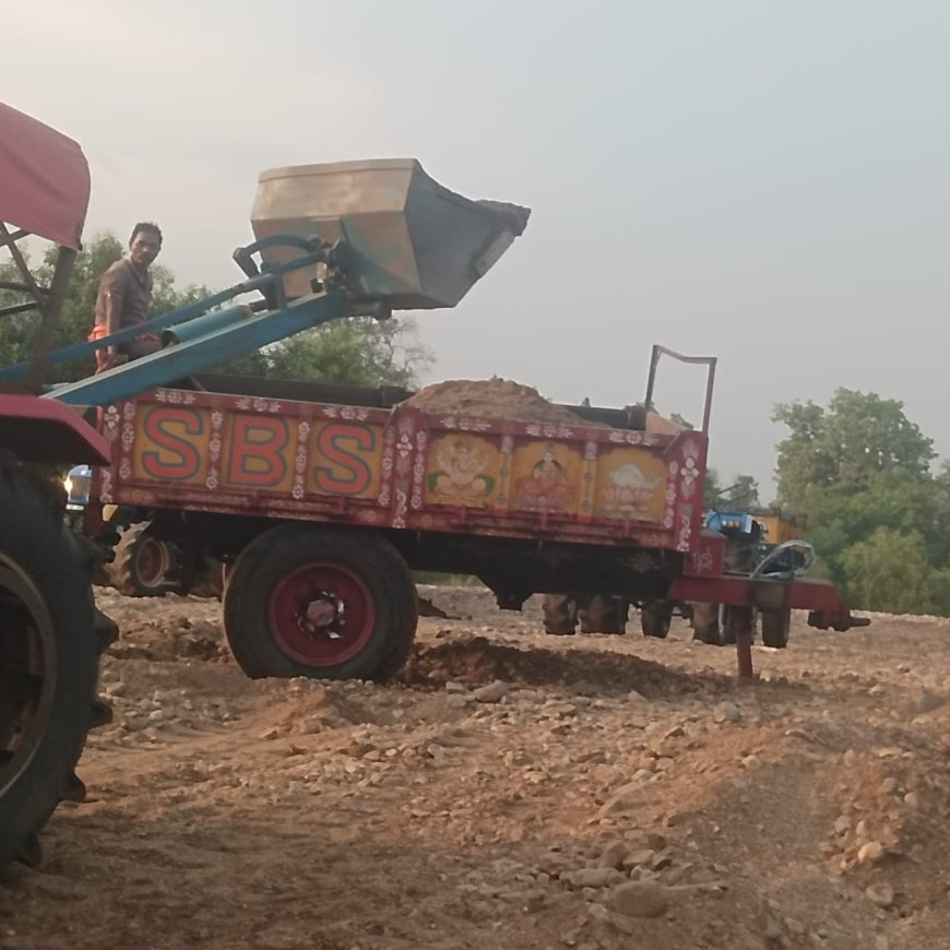 ବେଆଇନ ବାଲି ମାଫିଆଙ୍କ ରାଜ, ନଦୀ ଶଯ୍ୟା ଚିରି ଲୁଟ୍ ଚାଲିଛି ପ୍ରାକୃତିକ ସମ୍ପଦ, ବିଭାଗୀୟ ଅଧିକାରୀ ଚୁପ୍