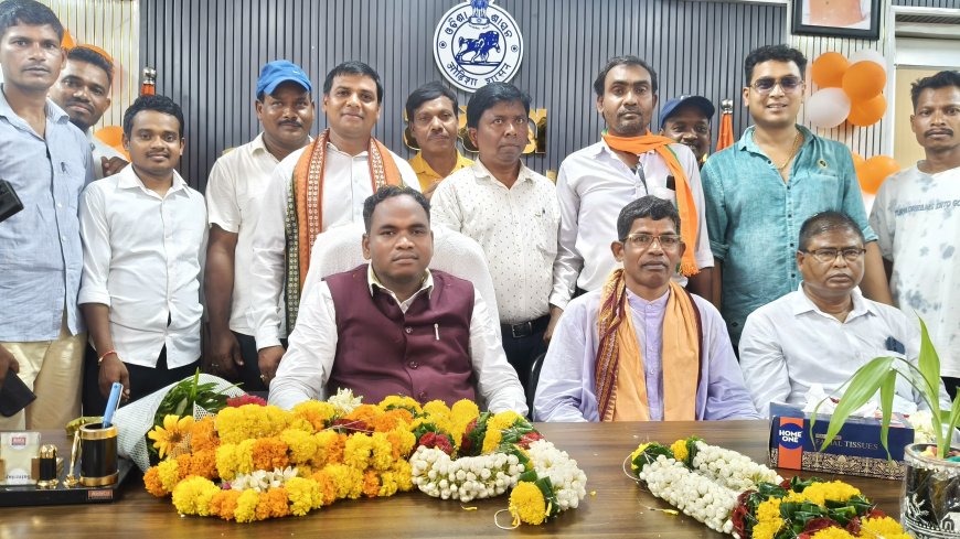 ମାଲକାନଗିରି  ଯୋଜନା ବୋର୍ଡ ଅଧ୍ୟକ୍ଷ ପଦଭାର ସମ୍ଭାଳିଲେ ବିଧାୟକ ନରସିଂହ ମାଡ଼କାମୀ ।