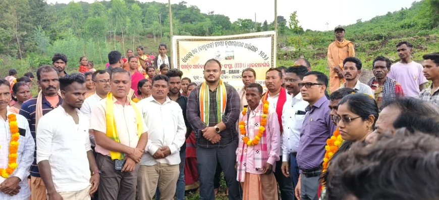 ଖଇରପୁଟ ବ୍ଲକର ସିସାପୁଟଠାରେ ଜିଲ୍ଲାପାଳଙ୍କ ଦ୍ୱାରା ସିଲଭର ଓକ୍ ବୃକ୍ଷରୋପଣ କାର୍ଯ୍ୟକ୍ରମ ଶୁଭାରମ୍ଭ*