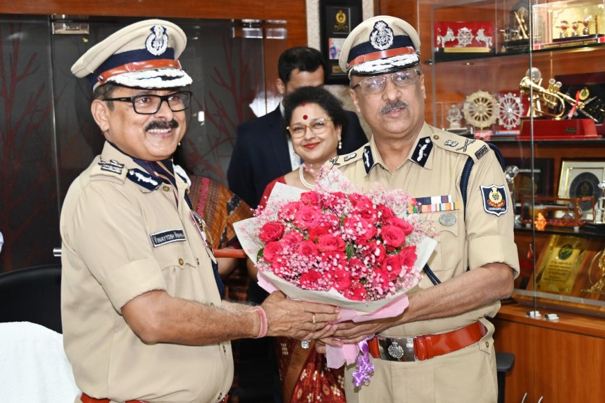 ନୂତନ ଆରକ୍ଷୀ ମହାନିର୍ଦ୍ଦେଶକଙ୍କ ଦାୟିତ୍ୱ ଗ୍ରହଣ