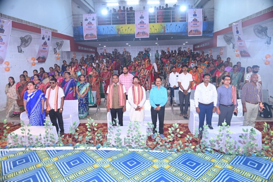 ମାଲକାନଗିରିରେ ସୁଭଦ୍ରା ଯୋଜନାର ପଞ୍ଚମ କିସ୍ତି ପ୍ରଦାନ ସମାରୋହ ଅନୁଷ୍ଠିତ: ୧ ଲକ୍ଷ ୪୦ ହଜାରରୁ ଊର୍ଦ୍ଧ୍ୱ ମହିଳା ଉପକୃତ*