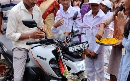 ମାଲକାନଗିରି: ବାପୁଜୀ ସରକାରୀ ଉଚ୍ଚ ମାଧ୍ୟମିକ ବିଦ୍ୟାଳୟ ଅନ୍‌ଲାପଦର ପକ୍ଷରୁ ସଡ଼କ ସୁରକ୍ଷା ସଚେତନତା କାର୍ଯ୍ୟକ୍ରମ ଅନୁଷ୍ଠିତ